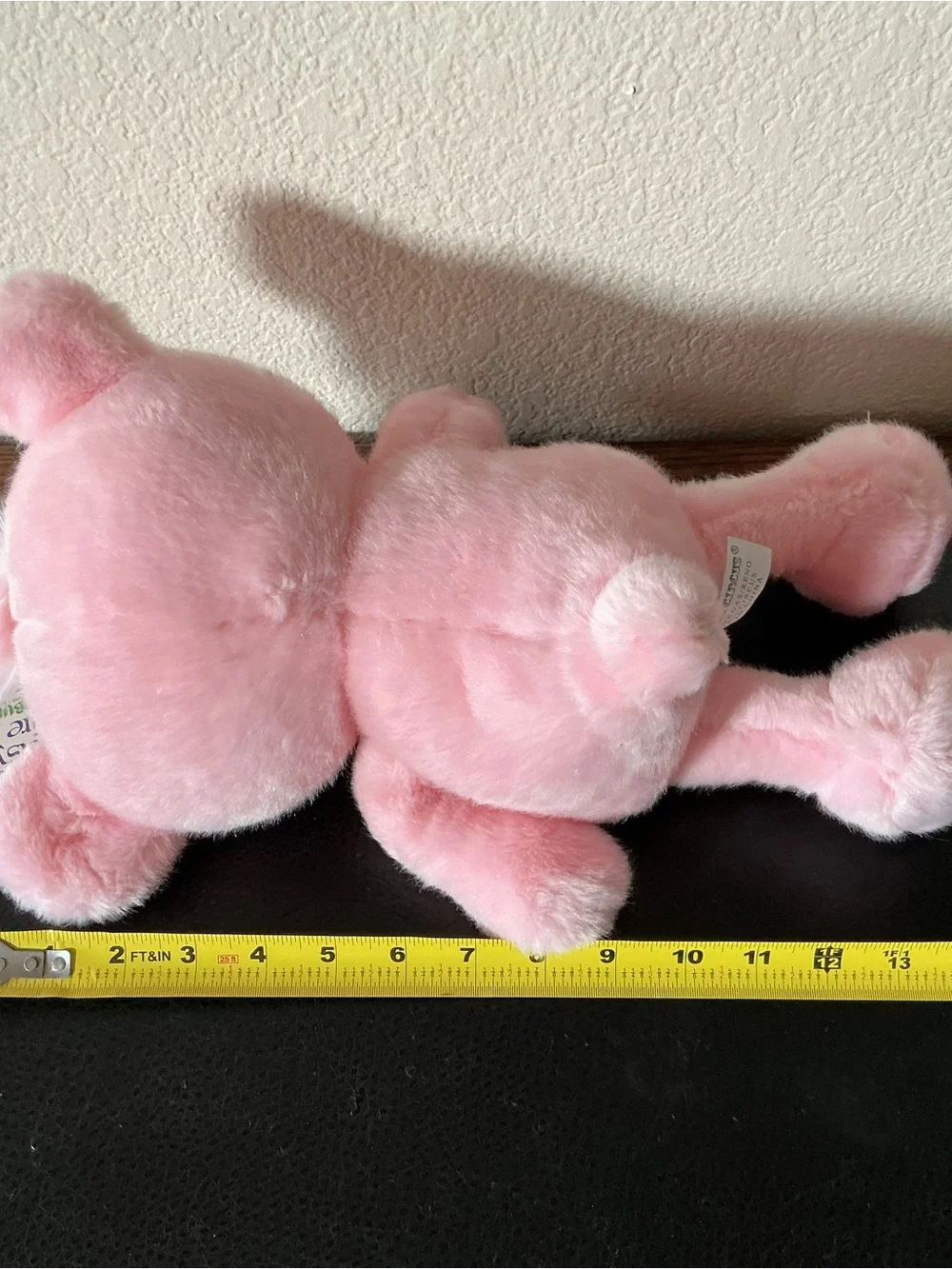 VTG Circus Circus Pink Ice Cream Cone Fakie Care Bear Plush Stuffed Animal